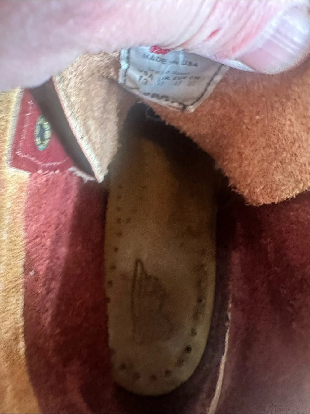 Red Wing Men's Heritage 8856 Moc Toe Work Boot in Oxblood and Rare size13